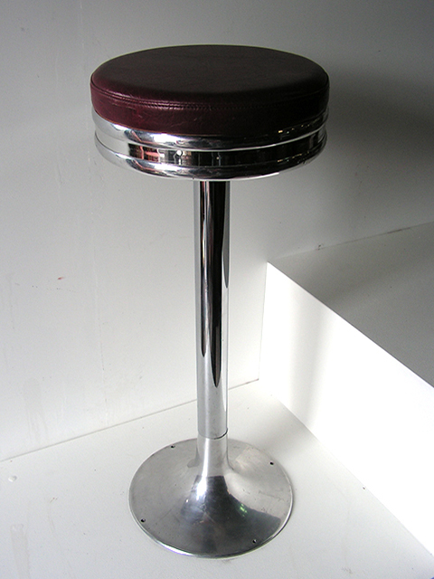 STOOL, Bar Stool - 1950s Diner